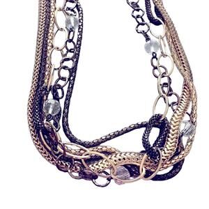 R. J. Graziano Multi Chain Necklace